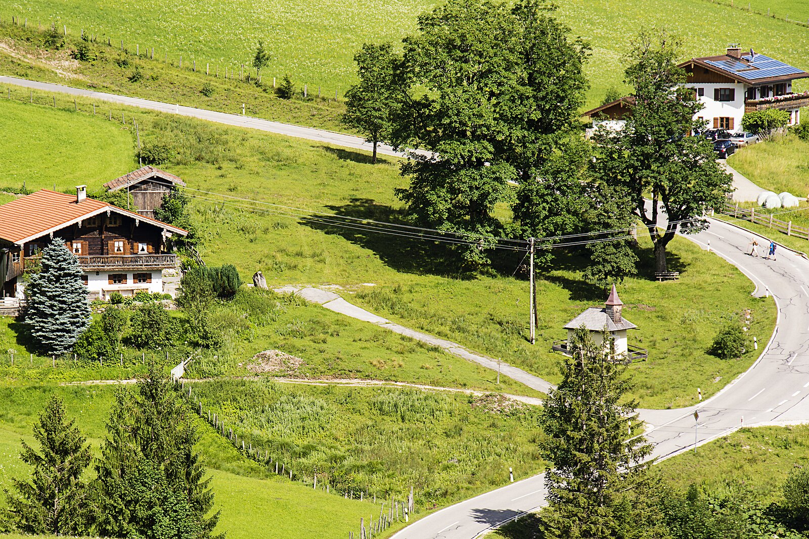 Hochschwarzeck – Ramsau bei Berchtesgaden — Alpine village in Germany