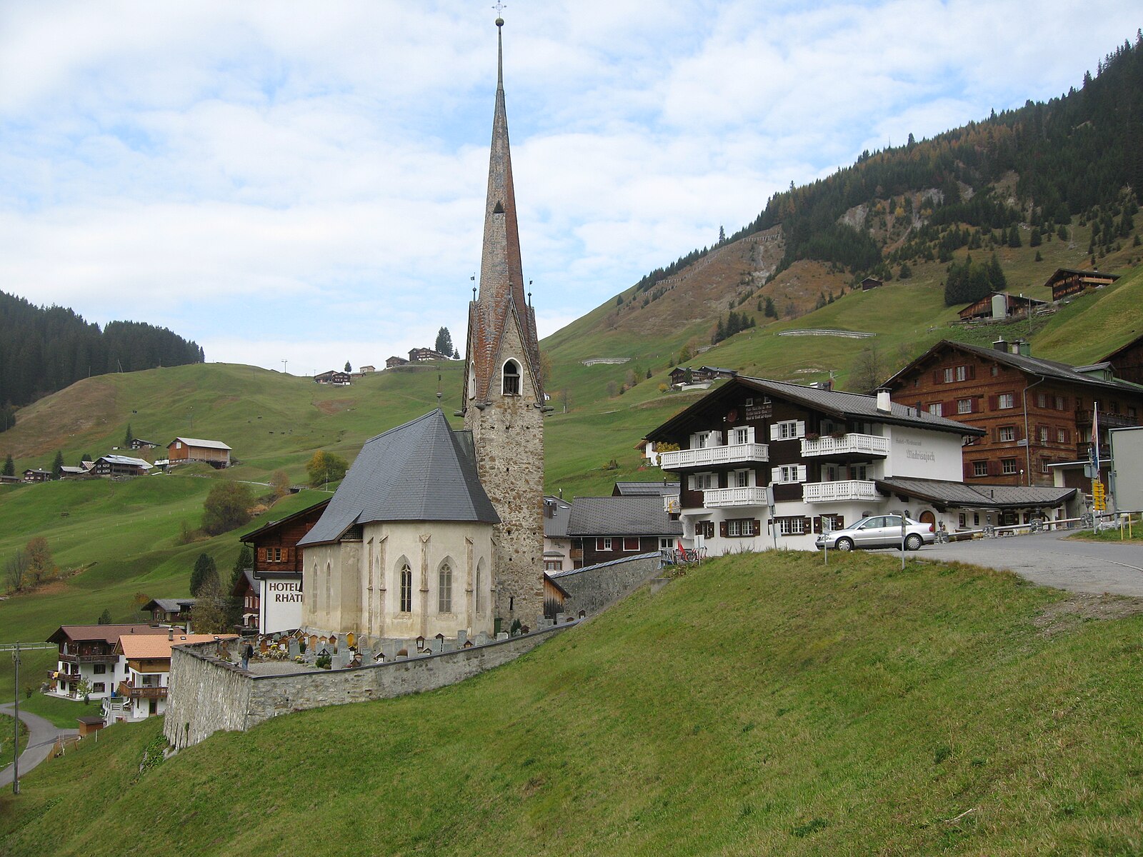 St. Antönien — Alpine village in Switzerland