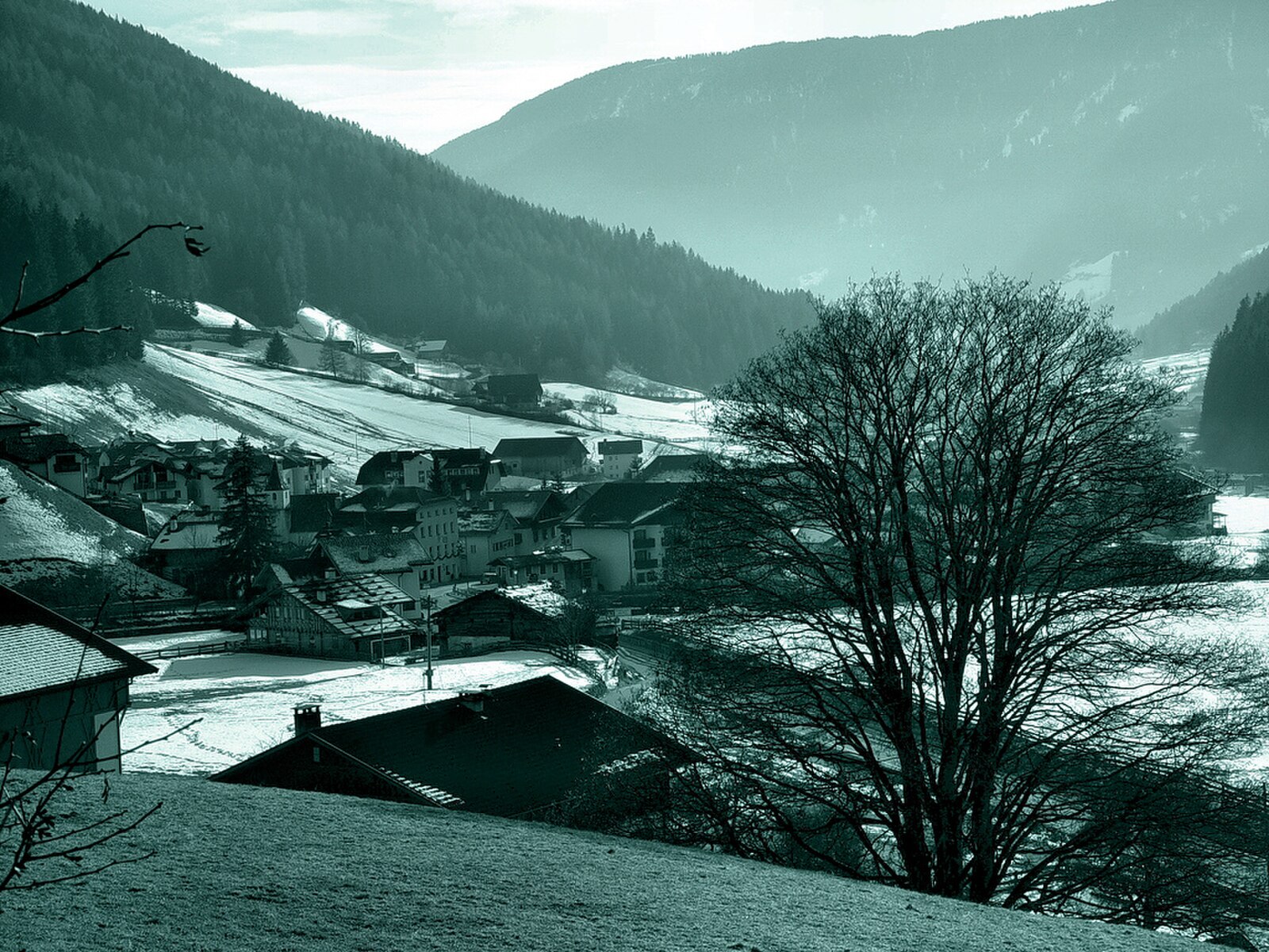 Reinswald (San Martino in Sarentino) — Alpine village in Italy
