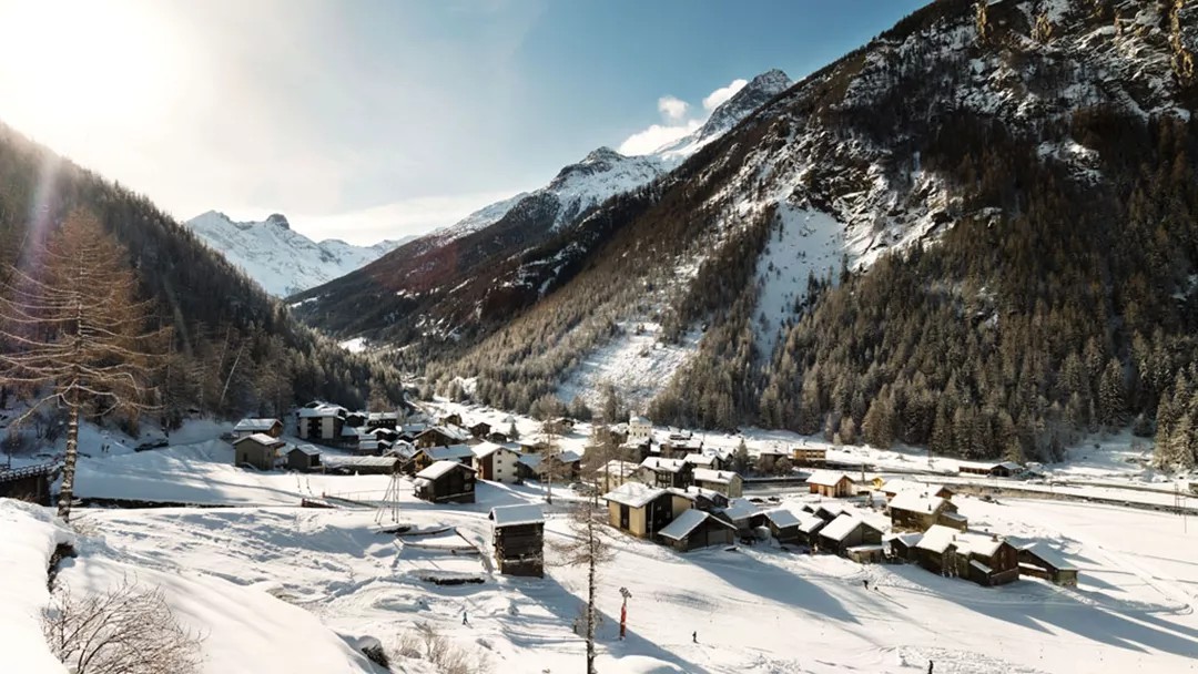 Saas-Balen — Alpine village in Switzerland