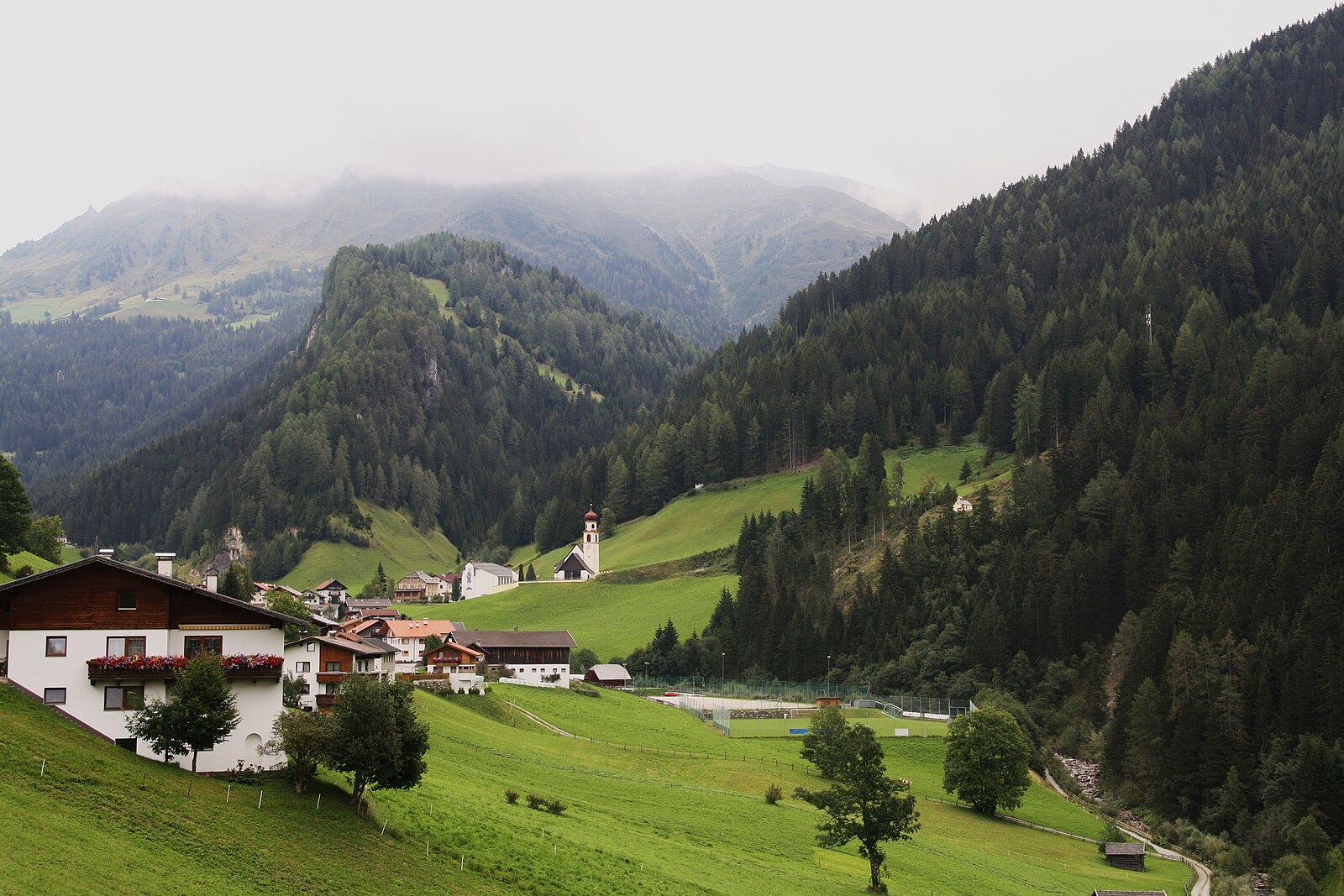 Navis — Alpine village in Austria