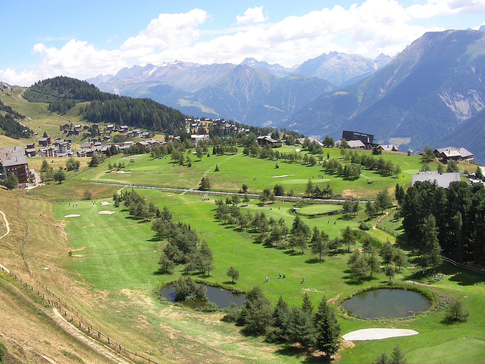 Riederalp — Alpine village in Switzerland