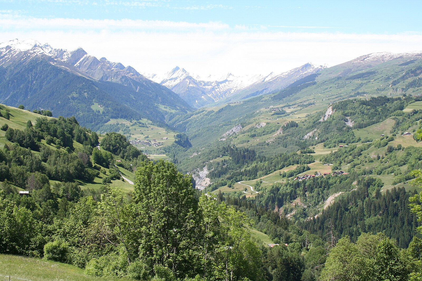 Val Lumnezia — Alpine village in Switzerland