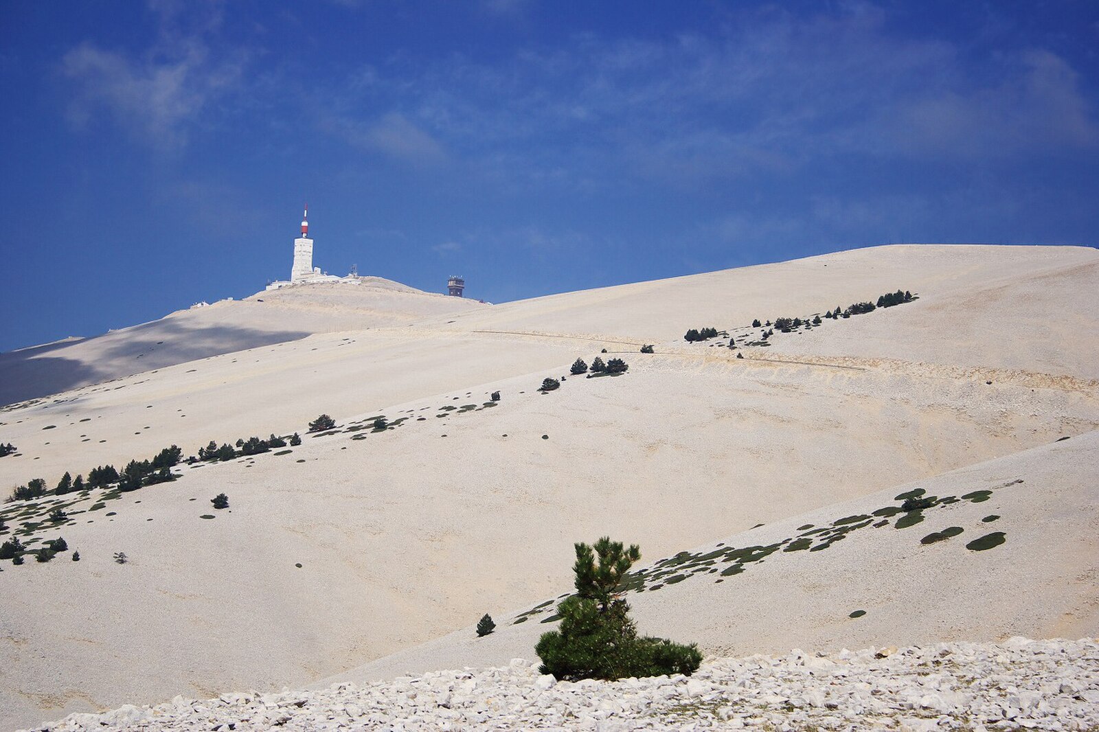 Mont Ventoux, mountain village in France