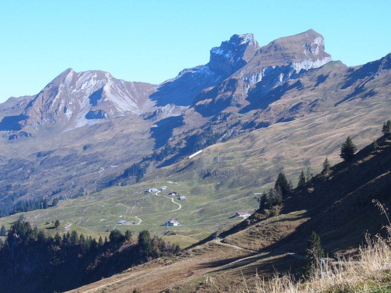 Hoch-Ybrig Weglosen — Alpine village in Switzerland