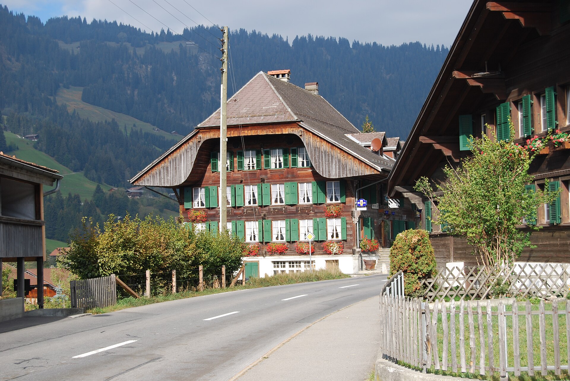 ​St. Stephan — Alpine village in Switzerland