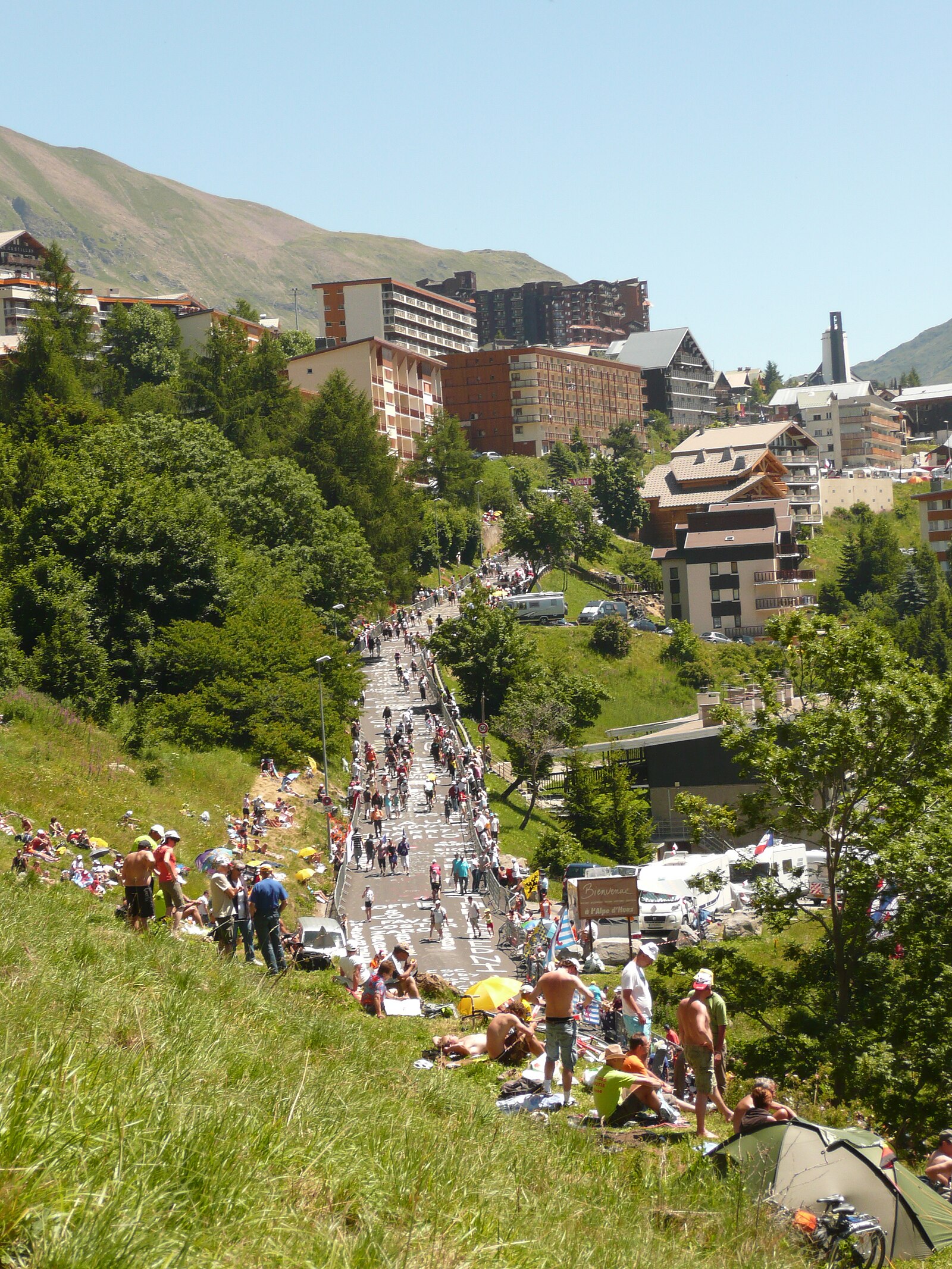 Alpe d'Huez ski area