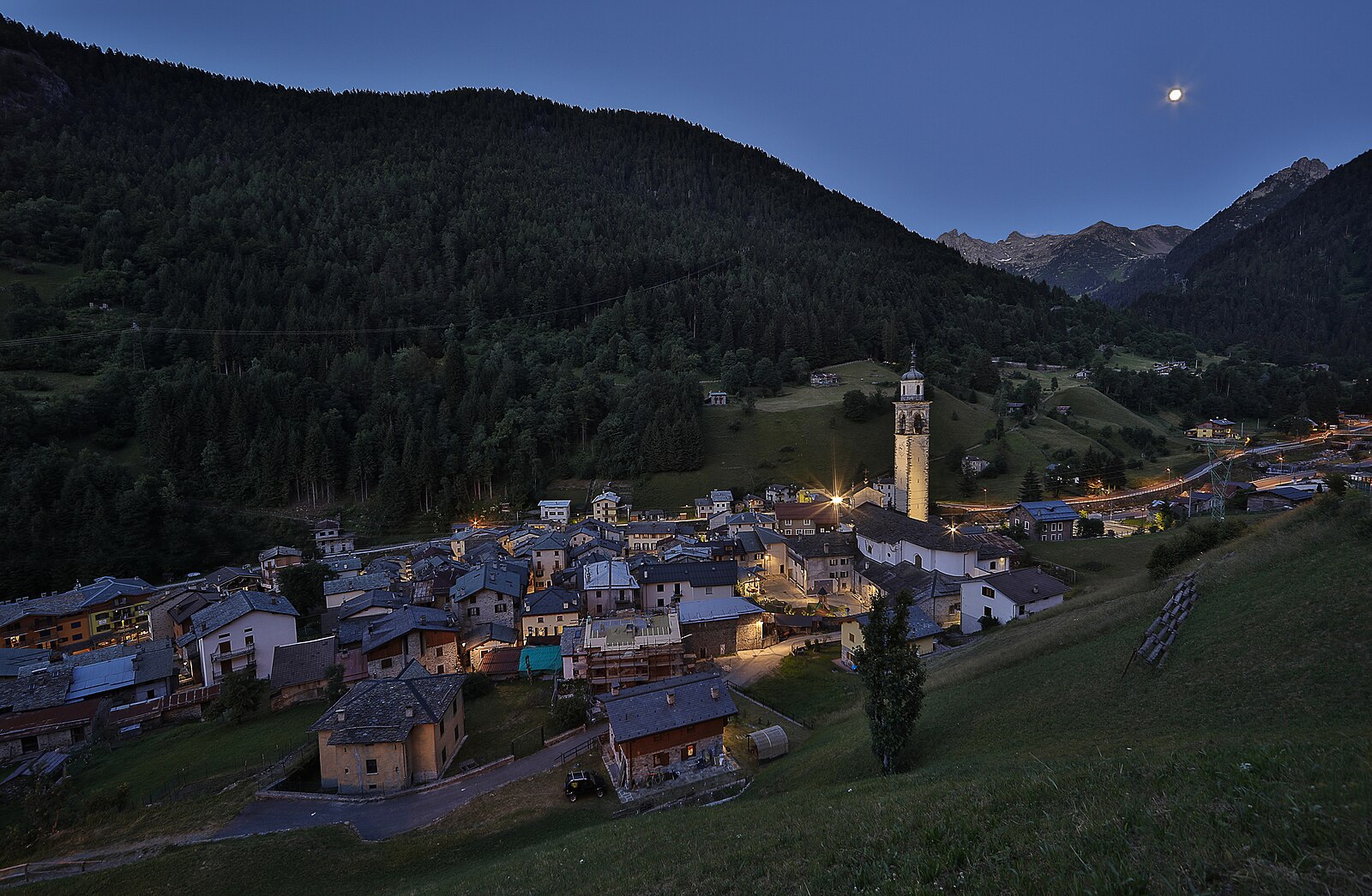 Pescegallo — Alpine village in Italy