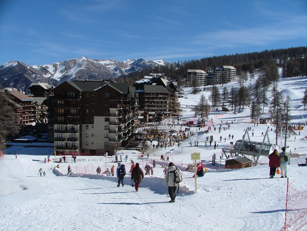 Risoul — Alpine village in France