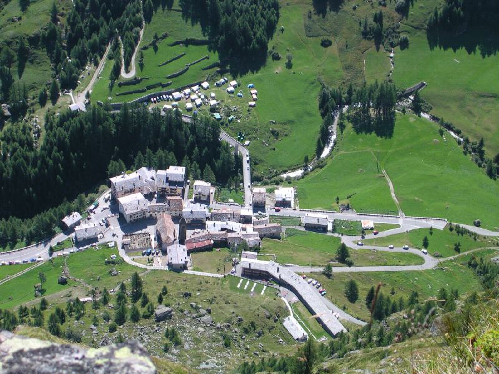 Valgrisenche — Alpine village in Italy